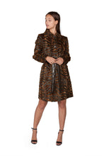 Via Spiga Printed Belted Jacket