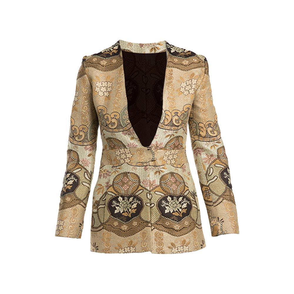 ETRO Milanoチェック柄ジャケット サイズ40 マルチPLY グレンチェックオーバーペイン ジャケット(11199204