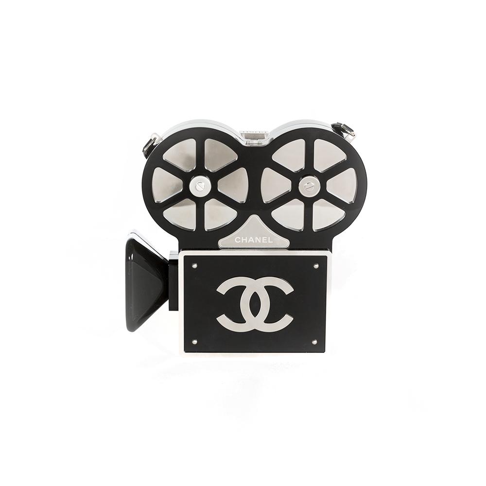 Chanel Rome 2016 Movie Camera Minaudière Handbag Limited Edition