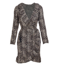Montrose Leopard Print Wrap Dress