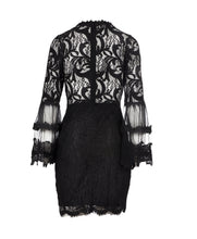 Montrose Black Vienna Lace Dress