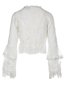 Montrose White Vienna Lace Top