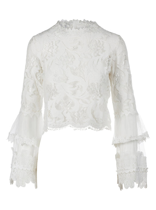 Montrose White Vienna Lace Top
