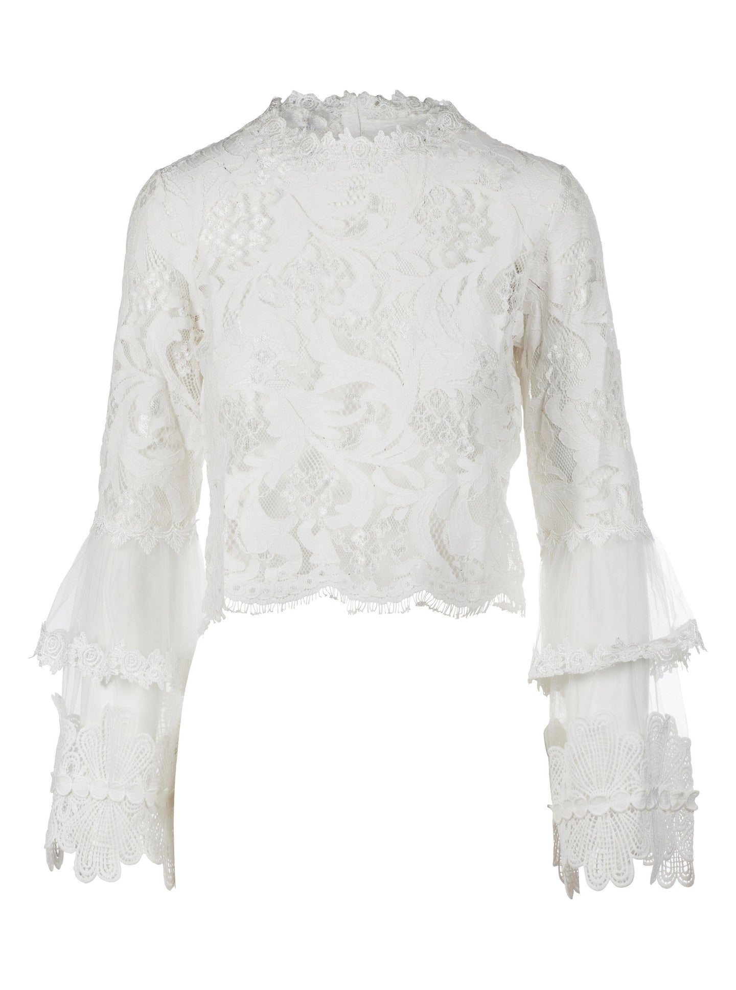 Montrose White Vienna Lace Top