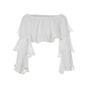 Montrose Bernardina Ruffle Top
