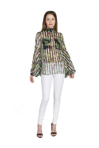 Turtle Neck Blouse