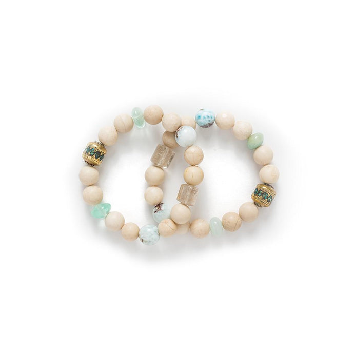Vintage Nepalese Larimari Beaded Bracelet