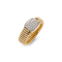 18K Yellow Gold Diamond Ring