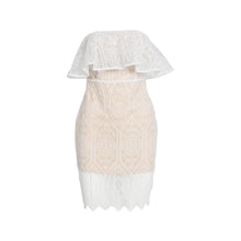 White Strapless Positano Dress