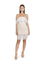 White Strapless Positano Dress