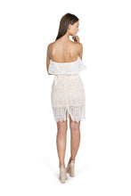 White Strapless Positano Dress