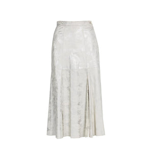Leather Vintage Textured Skirt