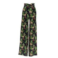High Waisted Straight Trousers