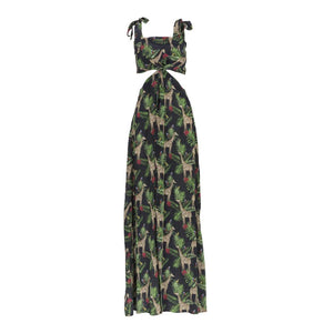 Crop Top Maxi Dress