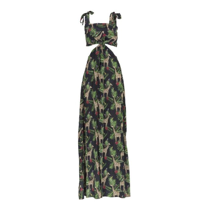 Crop Top Maxi Dress