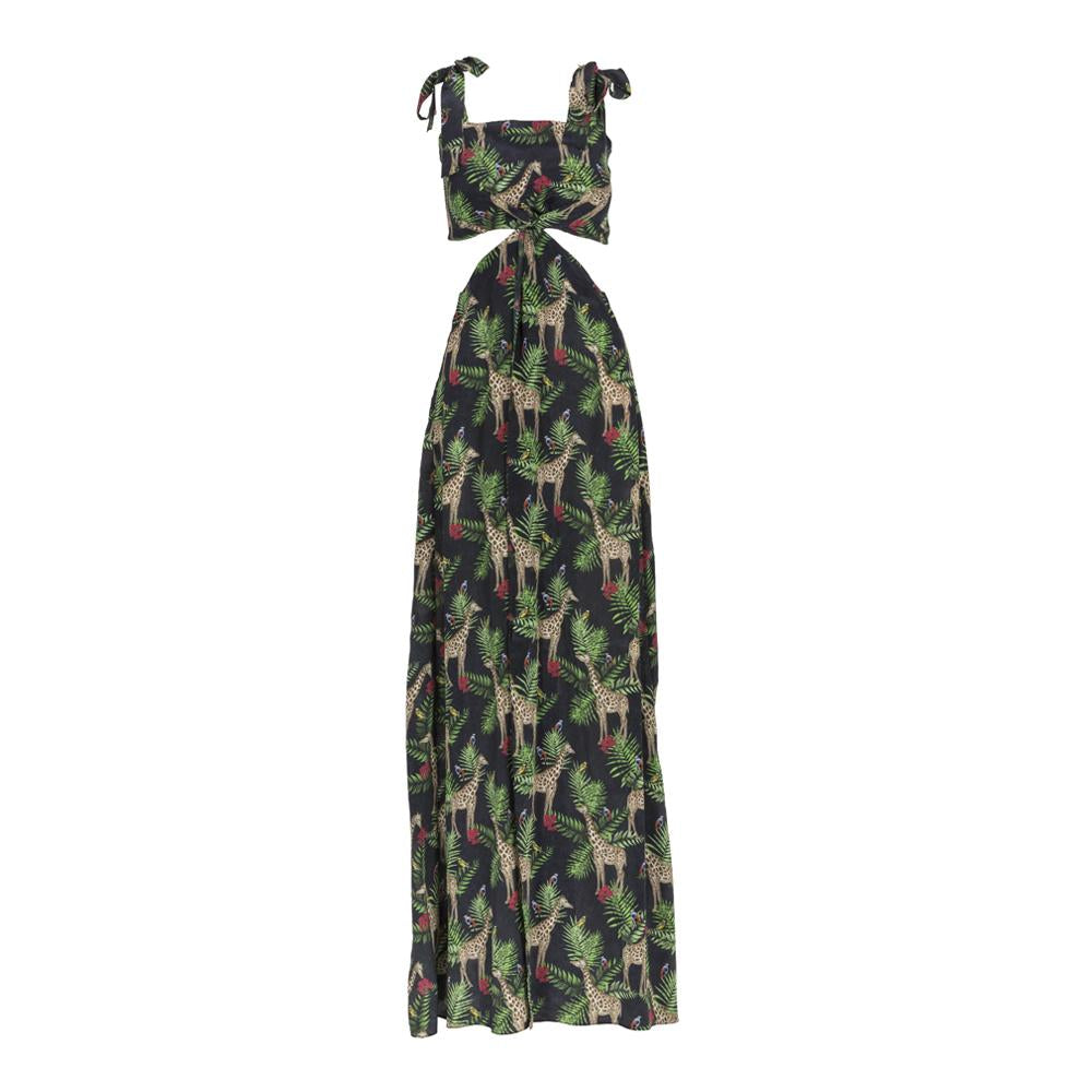 Crop Top Maxi Dress