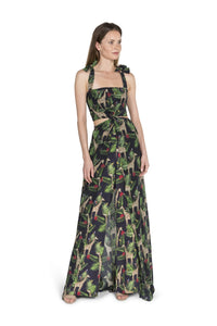 Crop Top Maxi Dress
