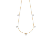 18K Yellow Gold Diamond Choker