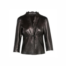 Gucci Leather Trimmed Jacket