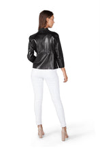 Gucci Leather Trimmed Jacket