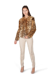 Alessandro Dell'Acqua Cheetah print Jacket