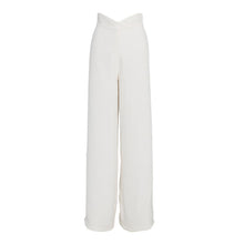 High Waisted Straight Trousers