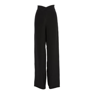 High Waisted Straight Trousers