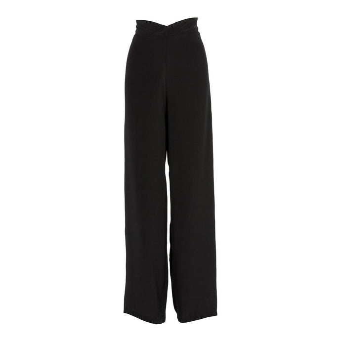 High Waisted Straight Trousers