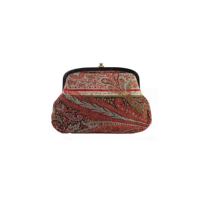 Vintage Embroidered Clutch 1950s