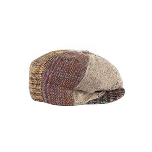 Checkered Baker Boy Hat