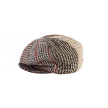 Checkered Baker Boy Hat