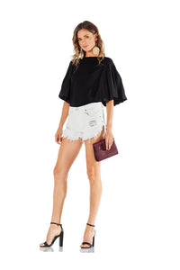 One Teaspoon Relaxed Fit Brandos Shorts