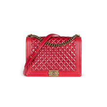 Chanel Large Quilted Calfskin Leather Boy Bag