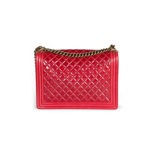 Chanel Large Quilted Calfskin Leather Boy Bag