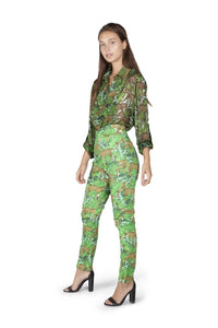 Blouse With Bib