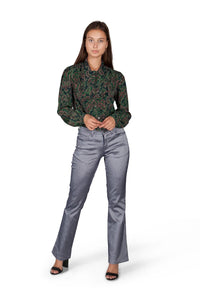 Paisley Button Down