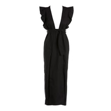 Florence Deep Cut Midi Dress