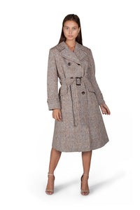 Beige Overcoat