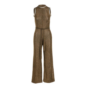 Metallic Gold Jumpsuit