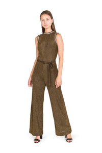 Metallic Gold Jumpsuit