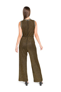 Metallic Gold Jumpsuit