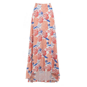 Creppe Long Round Skirt