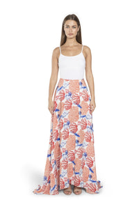 Creppe Long Round Skirt