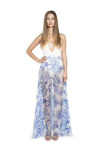 Chiffon Round Long Skirt
