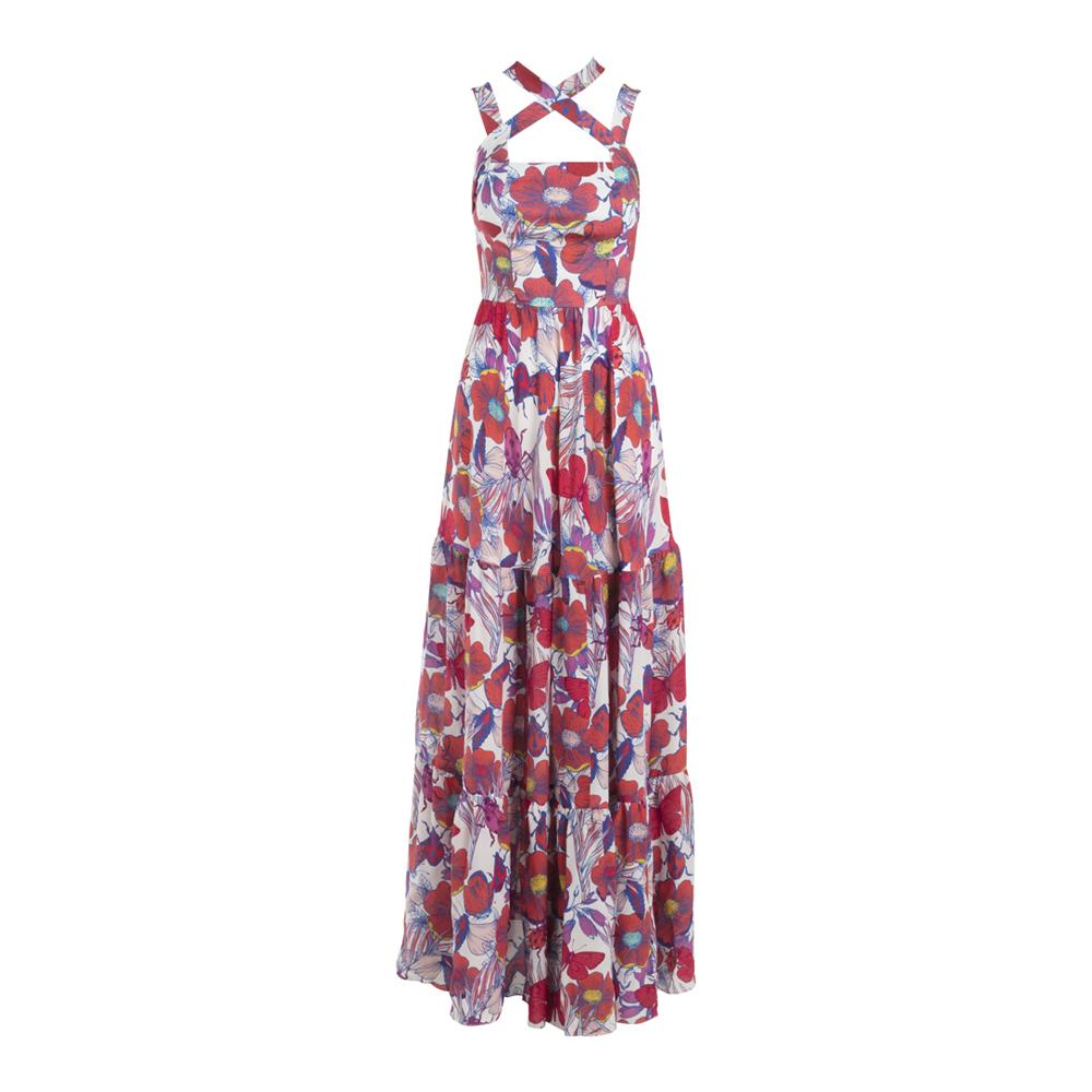 Crossed Maxi Dress