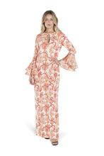Long Dress With Train & Ruffled
