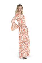 Long Dress With Train & Ruffled