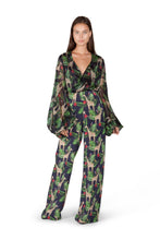 High Waisted Straight Trousers
