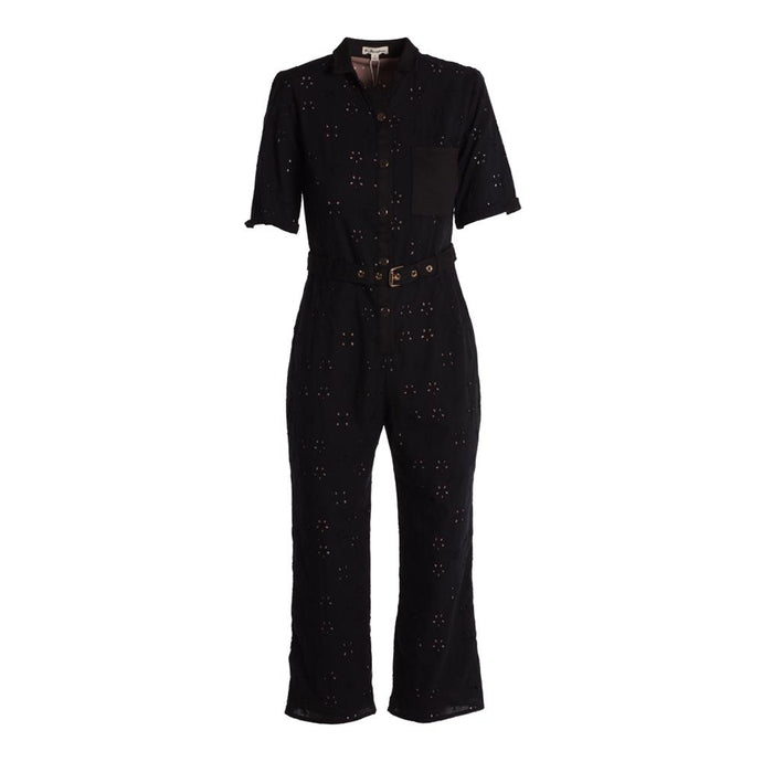 Spring Eyelet Jumpsuit