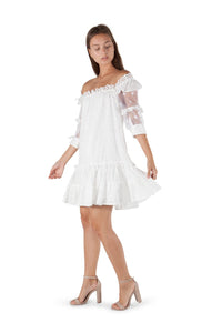 Hermosa Eyelet Swing Dress